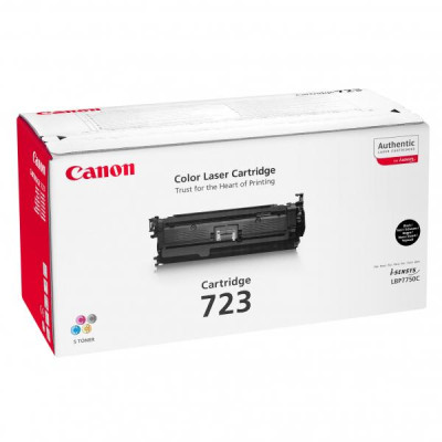 Originálny toner Canon CRG-723Bk (2644B002), čierny, 5000 strán