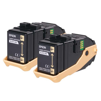 Originálny toner Epson C13S050609, čierny, 2 × 6500 strán, 2-pack