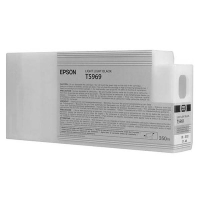 Originálny atrament Epson T5969 (C13T596900), svetlo svetlo čierny, 350 ml