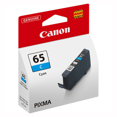Originálny atrament Canon CLI-65C (4216C001), azúrový, 12,6 ml