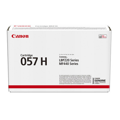 Originálny toner Canon 057H (3010C002), čierny, 10000 strán