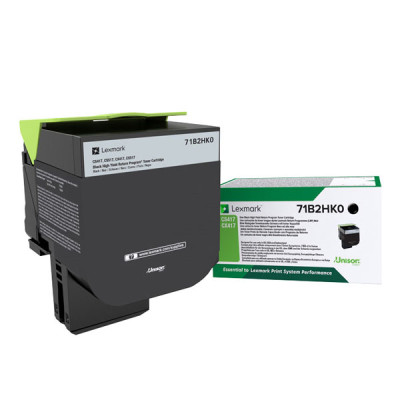 Originálny toner Lexmark 71B2HK0 (71B0H10), čierny, 6000 strán
