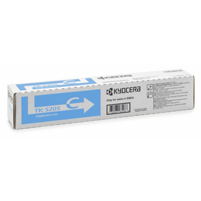 Originálny toner Kyocera TK-5205C (1T02R5CNL0), azúrový, 12000 strán