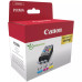 Originálny atrament Canon CLI-521CMY (2934B015, 2934B010), CMY, 3 × 9 ml, 3-pack