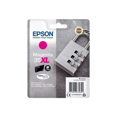 Originálny atrament Epson T3593 (C13T35934010, 35XL), purpurový, 1900 strán (20,3 ml), XL