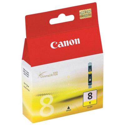 Originálny atrament Canon CLI-8Y (0623B001), žltý, 420 strán (13 ml)