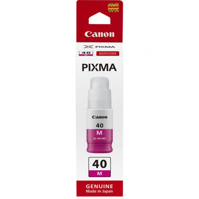 Originálny atrament Canon GI-40M (3401C001), purpurový, 7700 strán (70 ml)