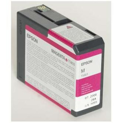 Originálny atrament Epson T5803 (C13T580300), purpurový, 80 ml