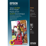 Epson Value Glossy Photo Paper, C13S400036, foto papír, lesklý, bílý, A4, 183 g/m2, 50 ks