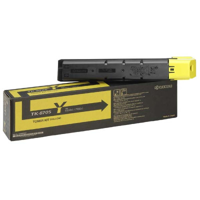 Originálny toner Kyocera TK-8705Y, žltý, 30000 strán