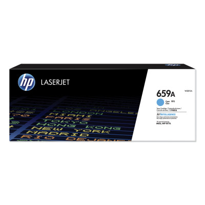 Originálny toner HP W2011A (659A), azúrový, 13000 strán