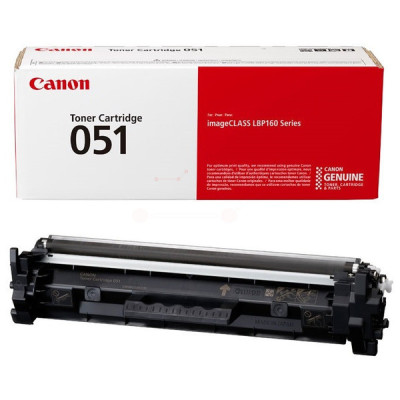 Originálny toner Canon 051 (2168C002), čierny, 1700 strán