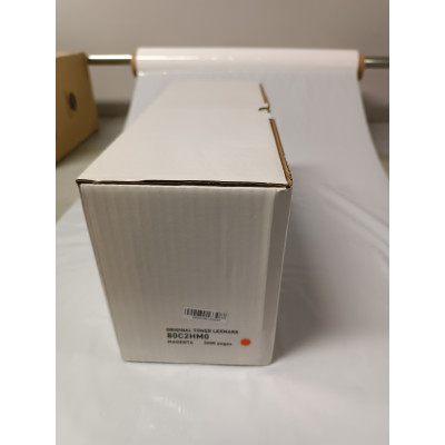 Lexmark 80C2HM0, originálny toner, purpurový, VÝPREDAJ, náhradný obal