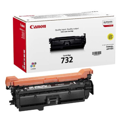 Originálny toner Canon CRG-732Y (6260B002), žltý, 6400 strán
