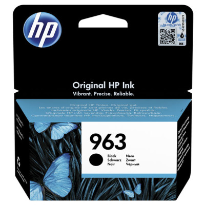 Originálny atrament HP 3JA26AE (963), čierny, 1000 strán (24,09 ml)