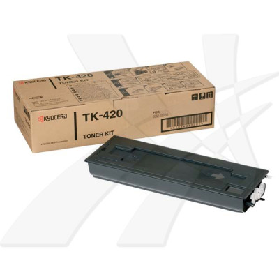 Originálny toner Kyocera TK-420K (370AR010), čierny, 15000 strán