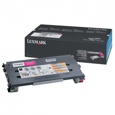 Originálny toner Lexmark C500S2MG, purpurový, 1500 strán