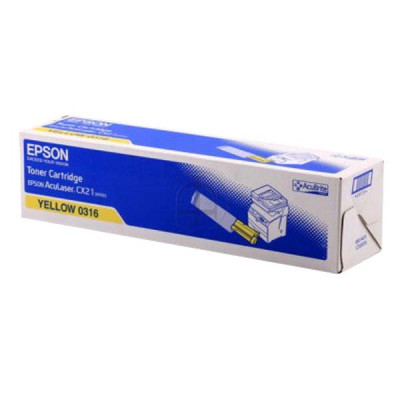 Originálny toner Epson C13S050316, žltý, 5000 strán
