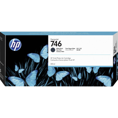 Originálny atrament HP P2V83A (746), matne čierny, 300 ml