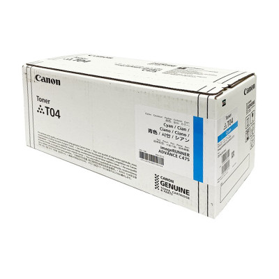 Originálny toner Canon T04C (2979C001), azúrový, 27500 strán