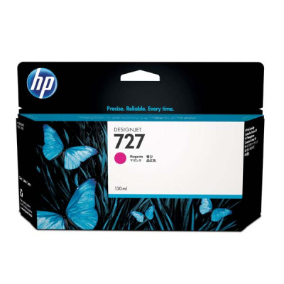 Originálny atrament HP B3P20A (727), purpurový, 130 ml