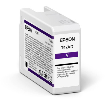 Originálny atrament Epson T47AD (C13T47AD00), fialový, 50 ml