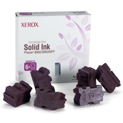Originálny toner Xerox 108R00818, purpurový, 14000 strán, 6-pack