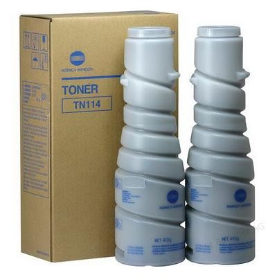 Originálny toner Konica Minolta TN-114 (8937-784), čierny, 2 × 11000 strán, 2-pack