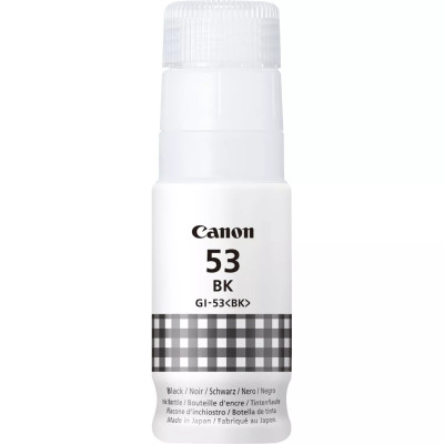 Originálny atrament Canon GI-53Bk (4699C001), čierny, 3700 strán (60 ml)