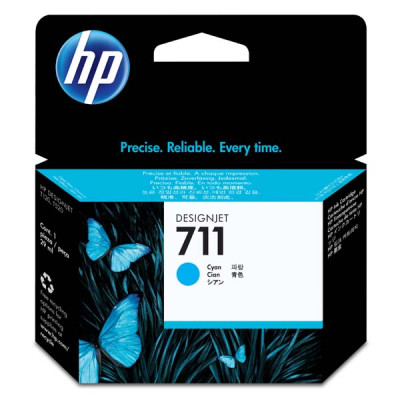 Originálny atrament HP CZ130A (711), azúrový, 29 ml