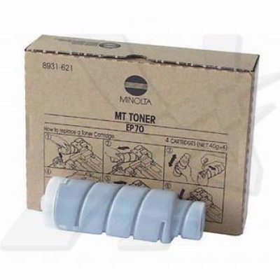 Originálny toner Konica Minolta 8931621, čierny, 4 × 40 g, 4-pack