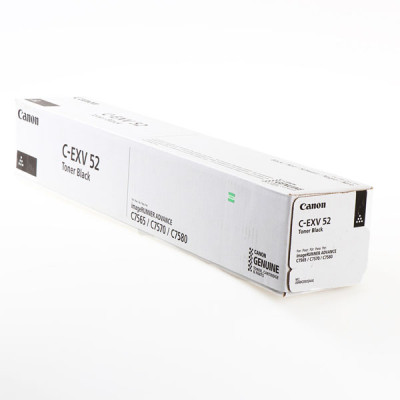 Originálny toner Canon C-EXV52Bk (0998C002), čierny, 82000 strán