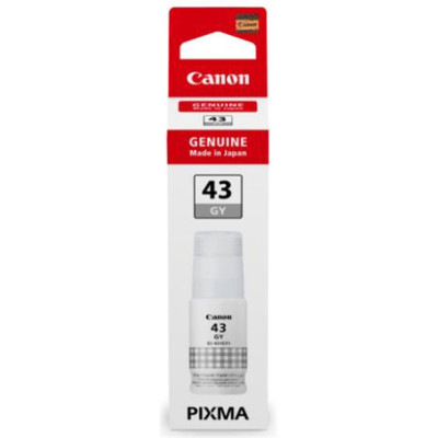 Originálny atrament Canon GI-43Gy (4707C001), šedý, 60 ml