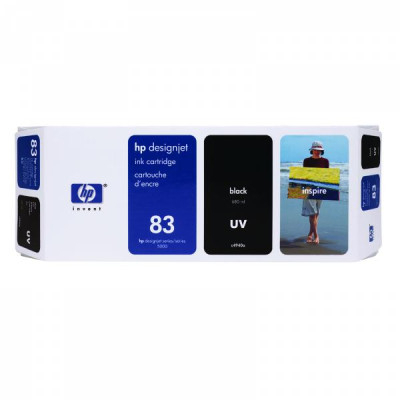 Originálny atrament HP C4940A (83), čierny, 680 ml