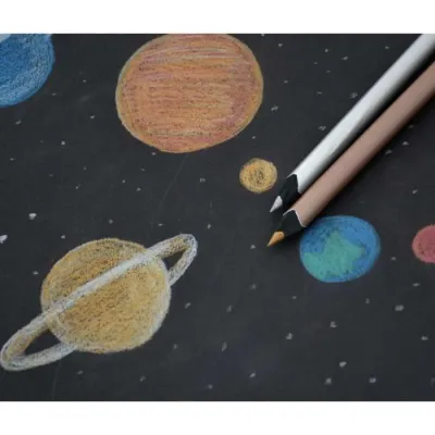 Pastelky Cricco Black-edition,12 metalických barev