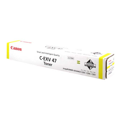 Originálny toner Canon C-EXV47Y (8519B002), žltý, 21500 strán