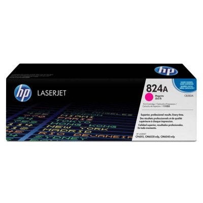 Originálny toner HP CB383A (824A), purpurový, 21000 strán