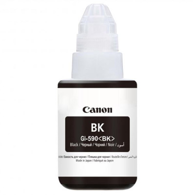 Originálny atrament Canon GI-590Bk (1603C001), čierny, 6000 strán (135 ml)