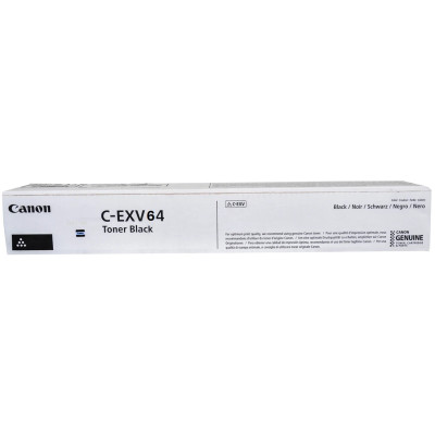 Originálny toner Canon C-EXV64Bk (5753C002), čierny, 60000 strán