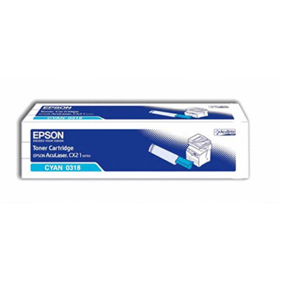 Originálny toner Epson C13S050318, azúrový, 5000 strán