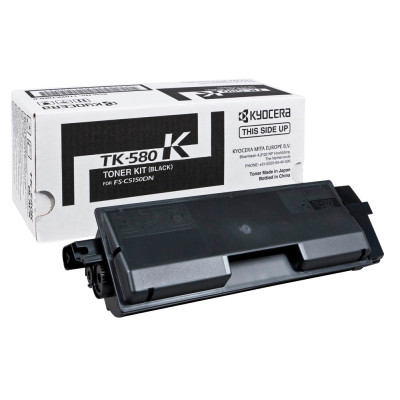 Originálny toner Kyocera TK-580K (1T02KT0NL0), čierny, 3500 strán