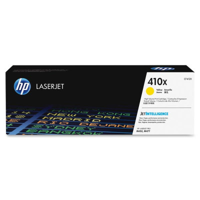 Originálny toner HP CF412X (410X), žltý, 5000 strán