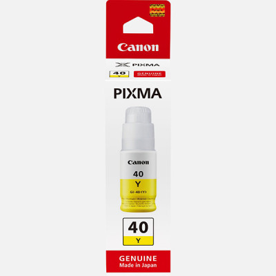 Originálny atrament Canon GI-40Y (3402C001), žltý, 7700 strán (70 ml)