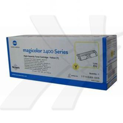 Originálny toner Konica Minolta A00W132 (1710-5890-05), žltý, 4500 strán