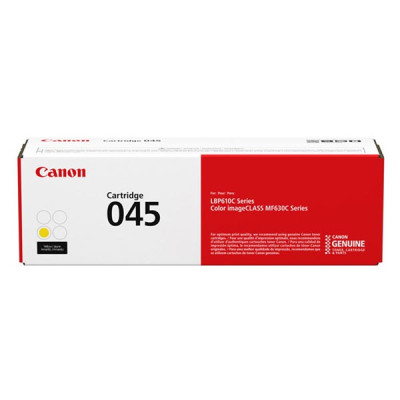 Originálny toner Canon 045Y (1239C002), žltý, 1300 strán