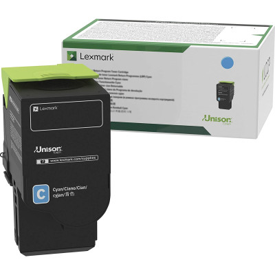 Originálny toner Lexmark C230H20 (C231HC0), azúrový, 2300 strán
