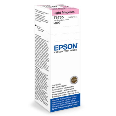 Originálny atrament Epson T6736 (C13T67364A), svetlo purpurový, 70 ml