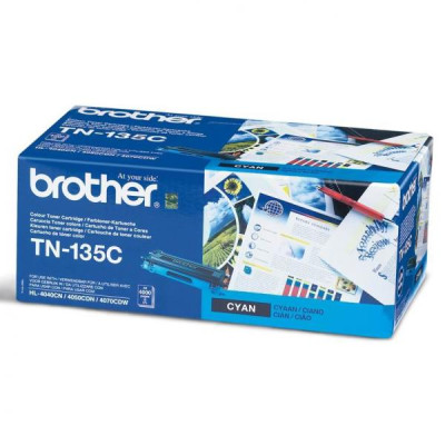 Originálny toner Brother TN-135C, azúrový, 4000 strán