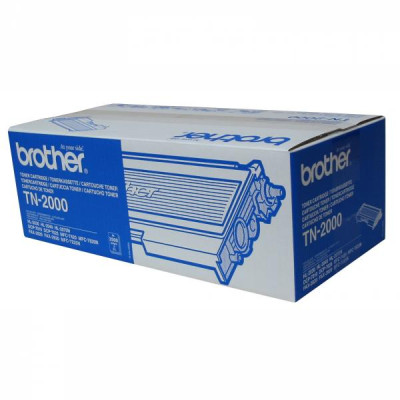 Originálny toner Brother TN-2000Bk, čierny, 2500 strán