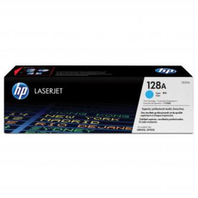 Originálny toner HP CE321A (128A), azúrový, 1300 strán